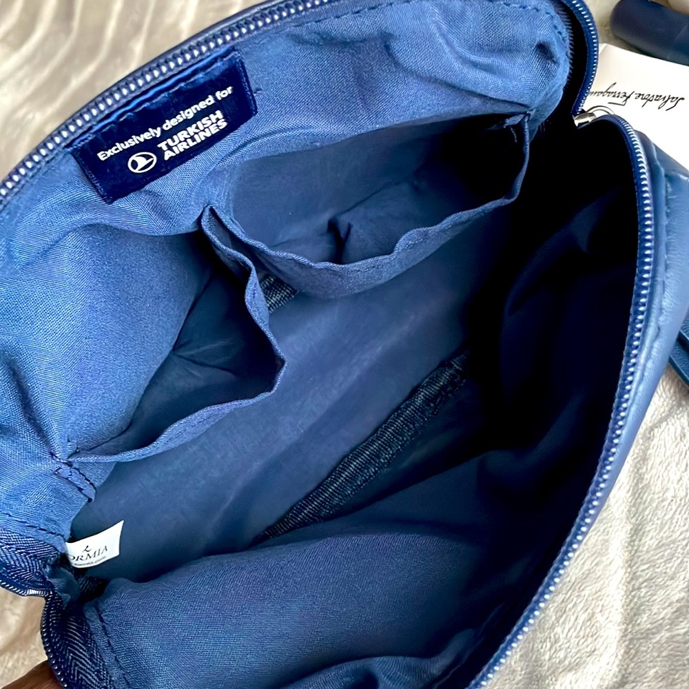 SALVATORE FERRAGAMO TRAVEL BAG W ESSENTIALS NEW - Picture 6 of 7